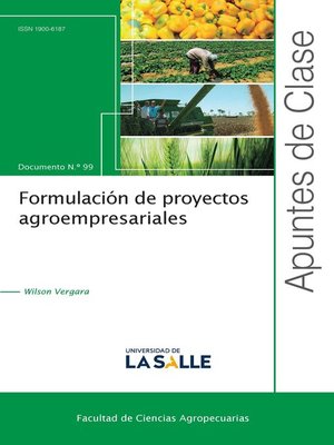 cover image of Formulación de proyectos agroempresariales